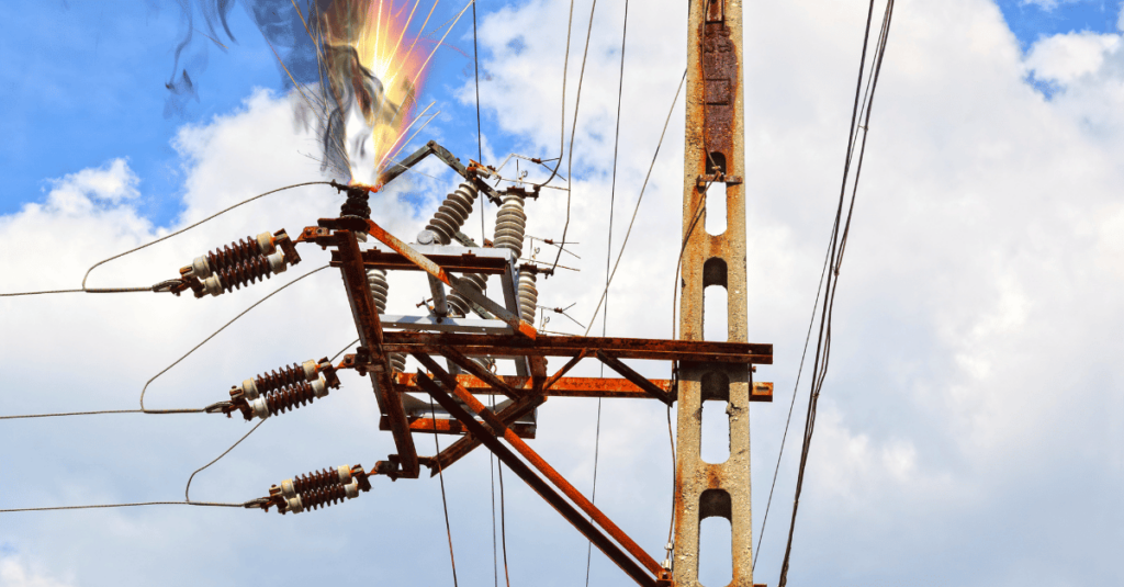 electrical grid fault